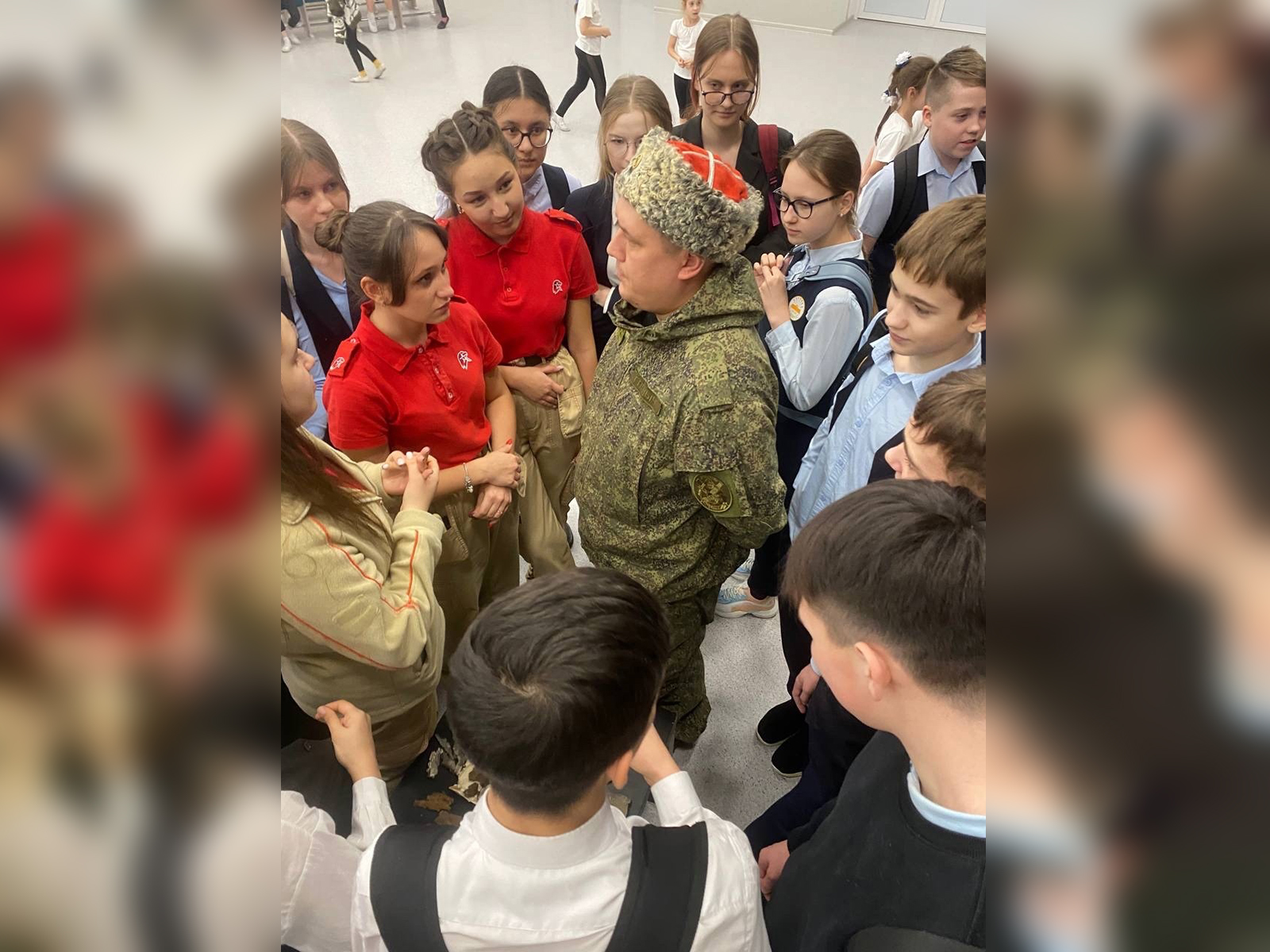 Встреча с Героем.