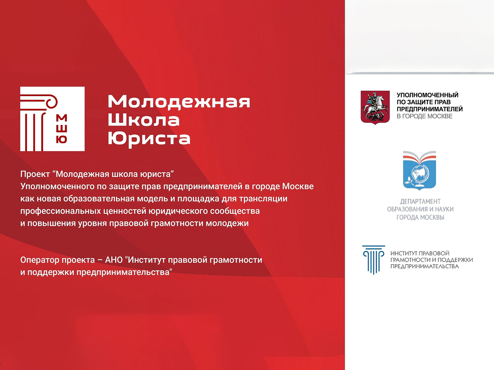 Молодежная школа юриста.