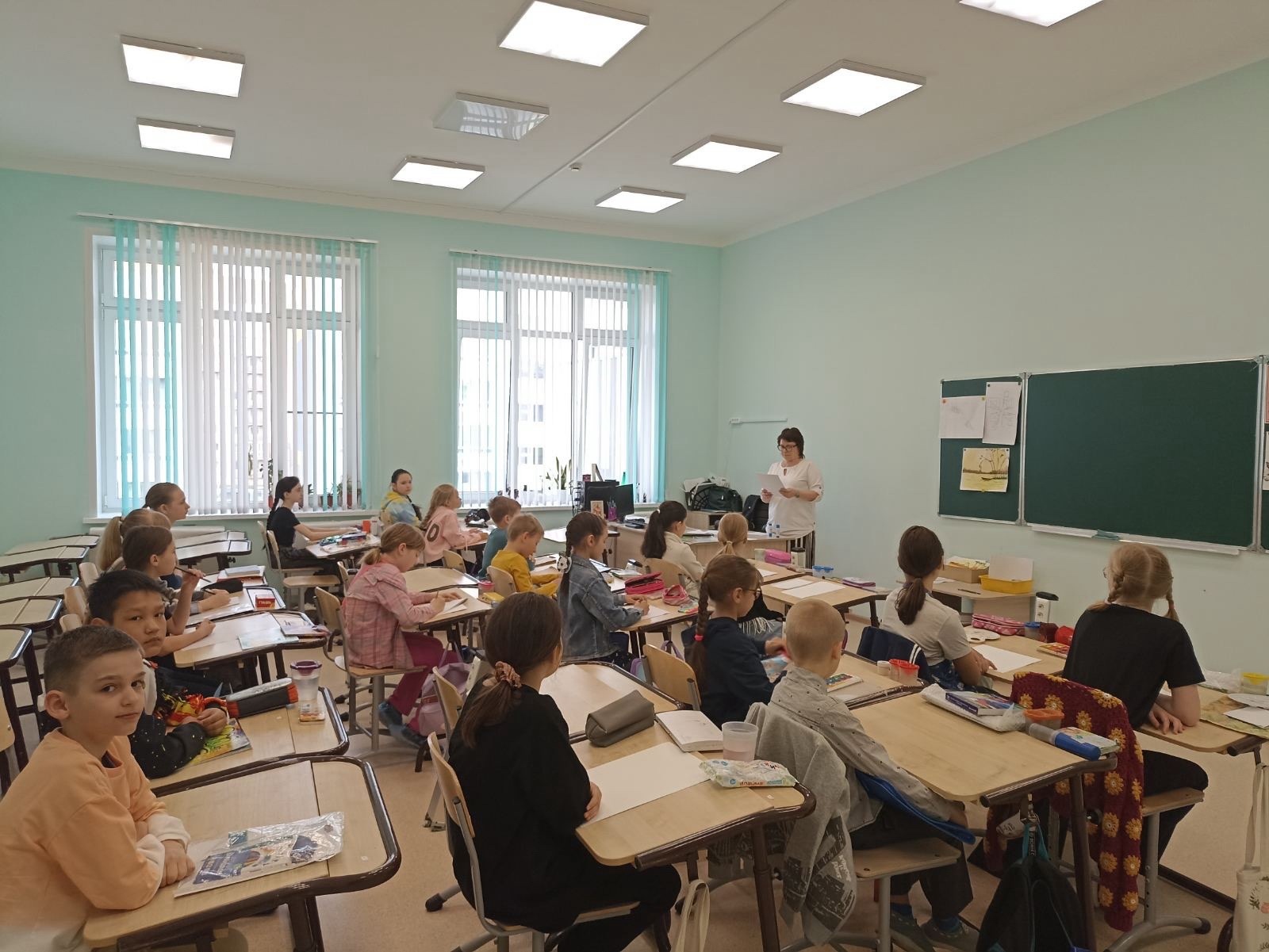 Изобразительный диктант.