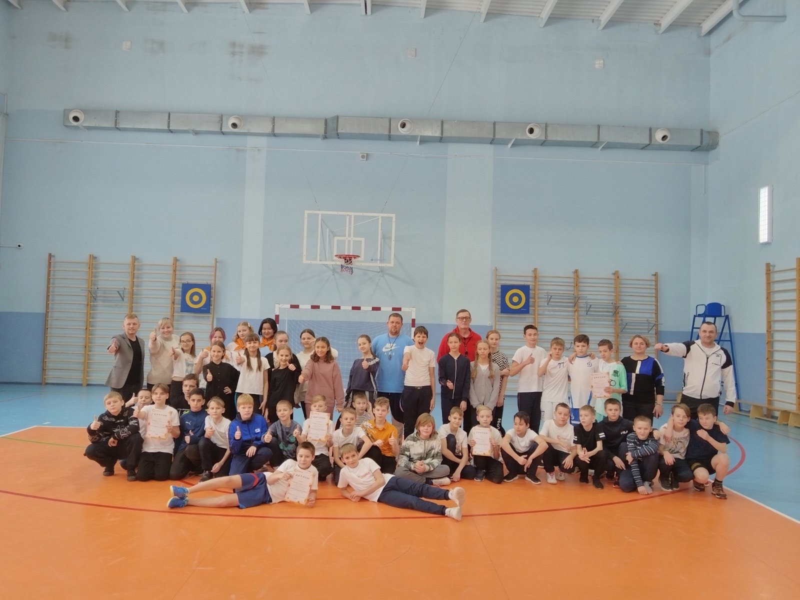 В лицее прошли &amp;quot;Спортивные колядки&amp;quot;.