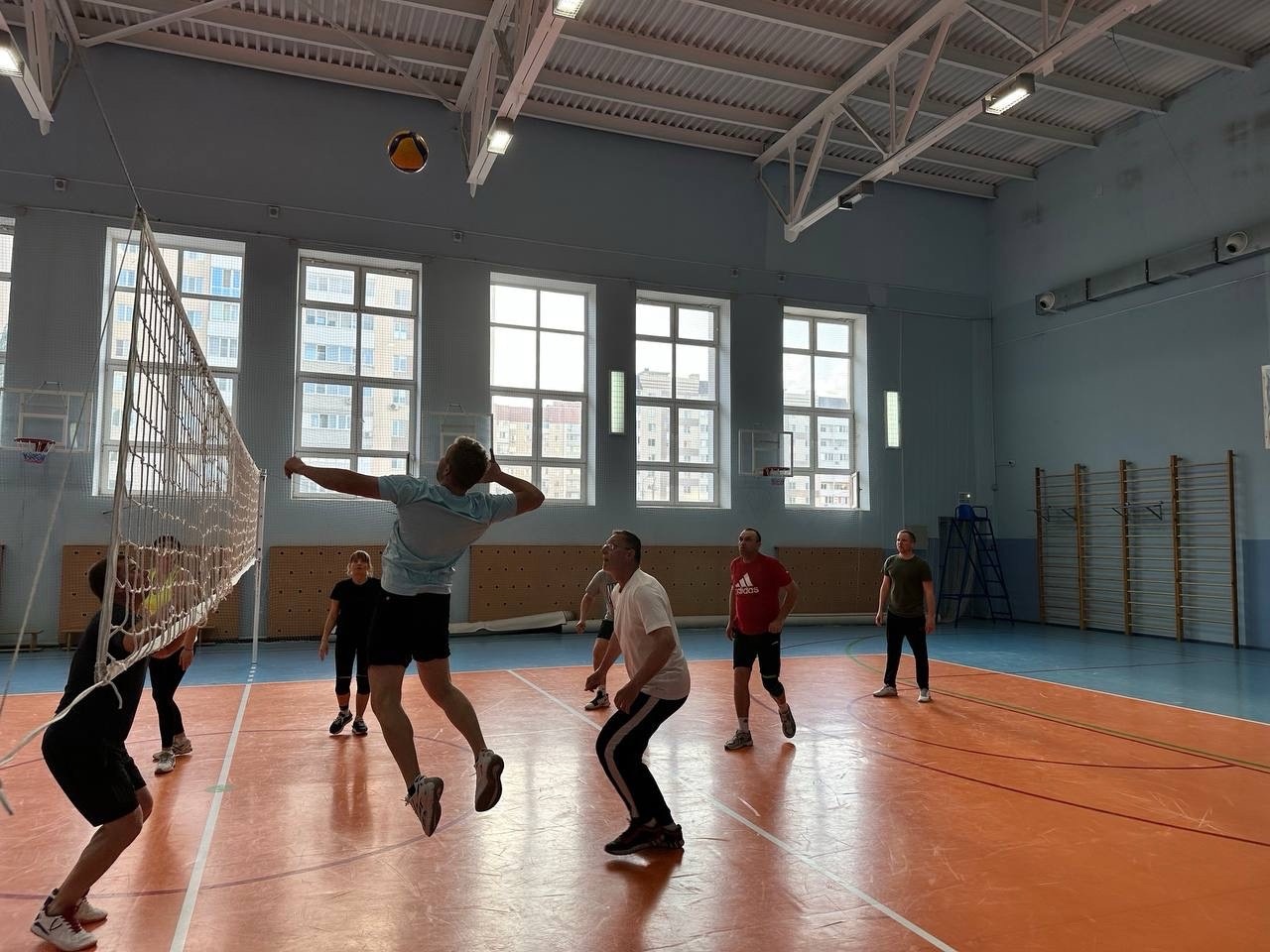 Лицейский турнир по волейболу.